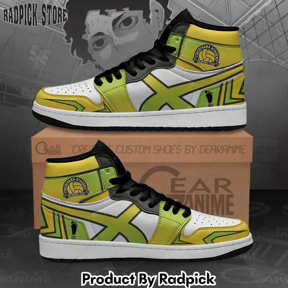 Itachiyama academy air jordan high top sneakers anime  rp0252410